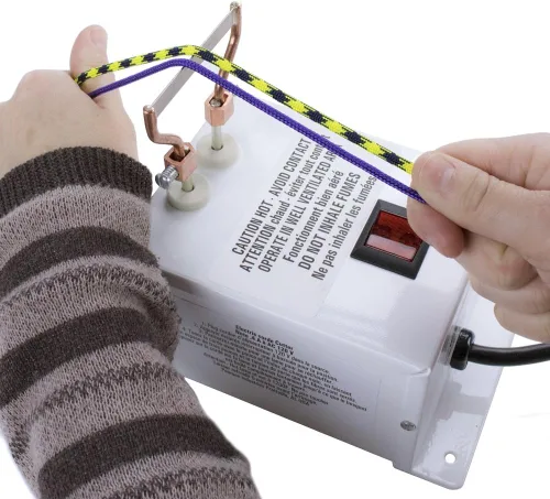 Miniatura 3 de Eléctrico Cortador De Cuerda – 120 V V, 48 W, térmico, caliente cuchillo de hoja para Paracord tela Belting lazo tela cortador de cuerda y Premium
