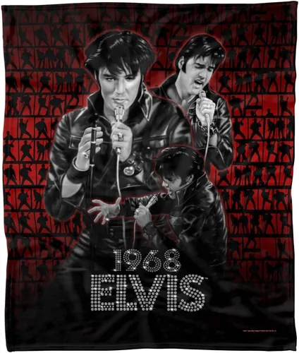 Miniatura 6 de Trevco Elvis Presely Comback - Manta de forro polar (36 x 58)