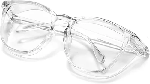 Miniatura 10 de SQIMZAR - Lentes de seguridad para mujeres, para enfermeras, lentes protectores, lentes de seguridad antivaho Púrpura claro+rosa claro