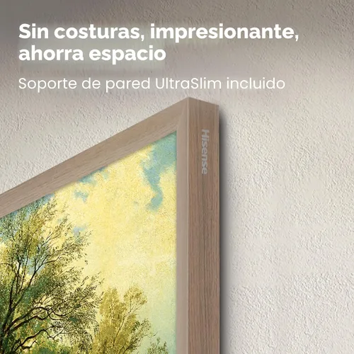 Miniatura 9 de Hisense Hi-QLED S7 CanvasTV Series 4K UHD Google Smart Art TV de 50 pulgadas (50S7SG, 2026 nuevo) - Modo artístico, panel antirreflejo, Dolby Vision