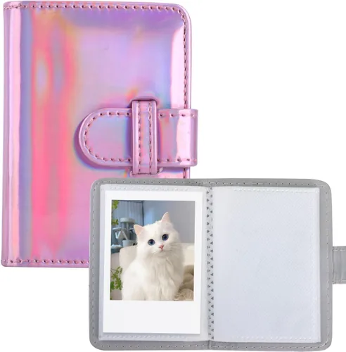 Miniatura 9 de Mini álbum de fotos de 28 bolsillos para mini película, foto de 2x3, tarjeta de fotos Kpop, álbumes cartera libro para Mini 12 11 40 7+ EVO 90 Alpaca