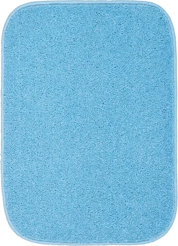Miniatura 117 de Garland Rug Gramercy - Alfombra de baño rectangular lavable de polipropileno de felpa de 20 x 34 pulgadas, color azul lavabo, suave, absorbente