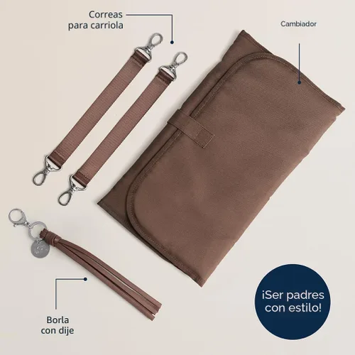 Miniatura 6 de Itzy Ritzy Mochila para pañales – Mochila para pañales Boss Plus de gran capacidad con 19 bolsillos, cambiador, clips para cochecito y correas Aspen