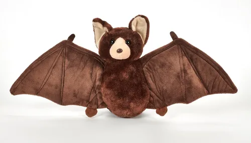 The Petting Zoo Peluche de murciélago, regalos para niños, animales salvajes del zoológico Onez, juguete de peluche de murciélago de 9 pulgadas