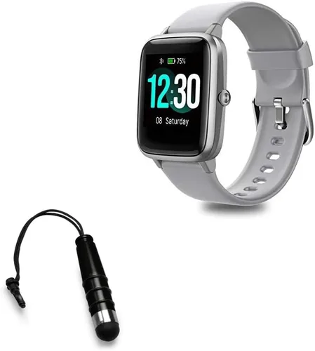 BoxWave Stylus Pen compatible con Fitpolo Fitness Tracker con monitor de frecuencia cardíaca ID205L (1.3 pulgadas), mini lápiz capacitivo, lápiz