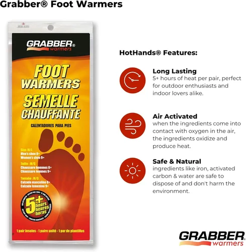 Miniatura 7 de Grabber Calentadores de pies de plantilla