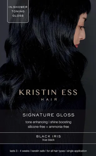 Miniatura 9 de Kristin Ess Tinte semipermanente para el cabello en brillo cobre + castaño - Cobre Penny - Aumento del brillo en color rojo, castaño + rubio fresas