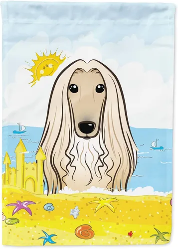 Caroline's Treasures BB2112GF - Bandera decorativa para patio exterior, patio, jardín, playa, playa, jardín, jardín, jardín, multicolor