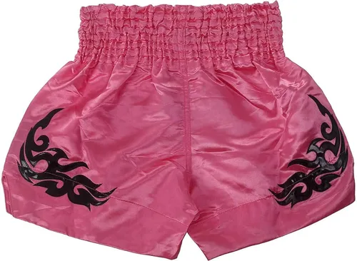 Miniatura 2 de FLKKY Muay Thai - Pantalones cortos de boxeo para hombres y mujeres, de alta calidad, para entrenamiento de artes marciales, gimnasio, boxeo