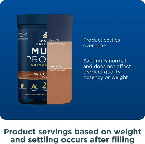 Miniatura 8 de Ancient Nutrition Polvo a base de animales multiproteínas, 0.86 onzas de proteína, suero alimentado con hierba, caldo de huesos, péptidos