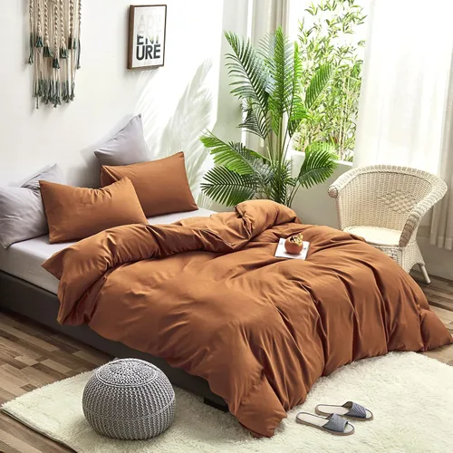 Miniatura 41 de CLOTHKNOW - Juego de edredón verde militar tamaño completo de 3 piezas, juego de ropa de cama verde oscuro, edredón suave con 2 fundas de almohada