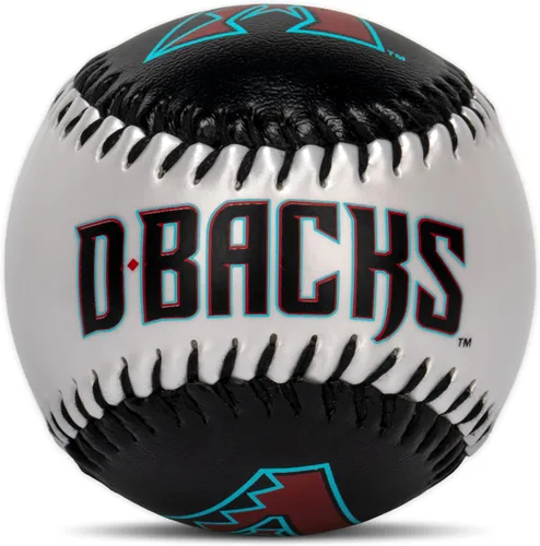 Franklin Sports Pelotas de béisbol suaves del equipo MLB - Logotipo del equipo - Pelota de juguete de la tienda de fans para niños - Decoración para
