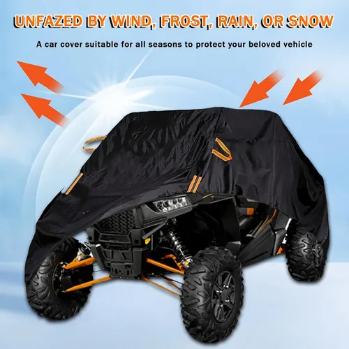 Miniatura 3 de UTV Covers Heavy Duty for CFMoto UForce Max 2019-2024, All-Weather 210D Oxford Protection Side by Side Cover, Water-Resistant Ripstop Outdoor