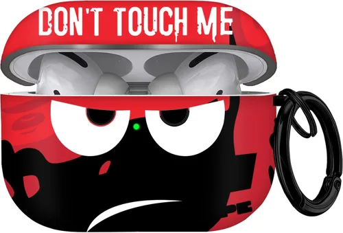 Miniatura 8 de Funda para Airpods Pro de 2ª generación 2022, Don't Touch Me para Airpods Pro 2 con llavero, funda suave y bonita a prueba de golpes para mujeres
