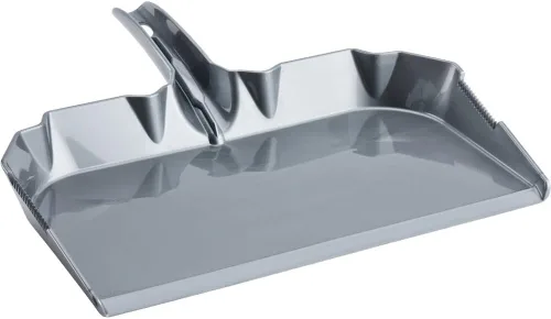 Libman Commercial 581 - Sartén antipolvo de grado industrial, 17 pulgadas de ancho, polipropileno, gris (paquete de 6)