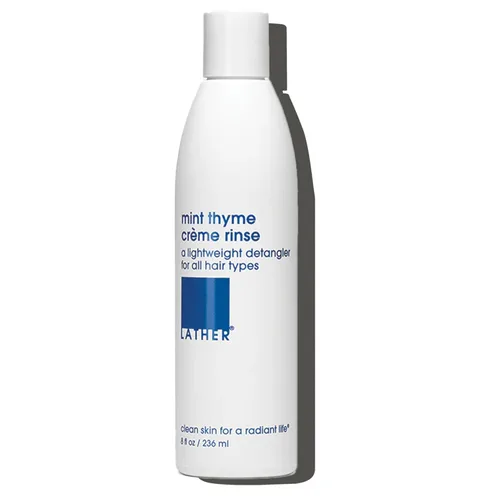 Miniatura 8 de LATHER Acondicionador de enjuague de crema de bambú Acondicionador de aceite esencial Acondicionador con bambú, aceite de jojoba y aloe vera
