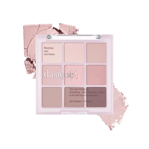 Miniatura 21 de dasique - Paleta de sombras #01 Sugar Brownie, libre de crueldad, 9 tonos combinables en acabados mate suave y brillante con hermosas perlas
