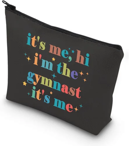 Miniatura 7 de TSOTMO Gimnasta equipo de gimnasia regalo regalo de graduación de gimnasta "It's Me, Hi I'm the Gymnast It's Me", bolsa de regalo para mujeres