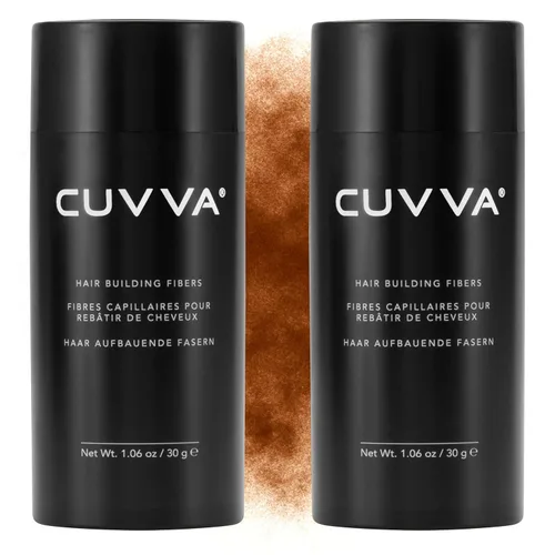 Miniatura 11 de CUVVA Fibras para la construcción del cabello (1.06 oz). Rellena instantáneamente el cabello fino y adelgazante para crear un aspecto más grueso