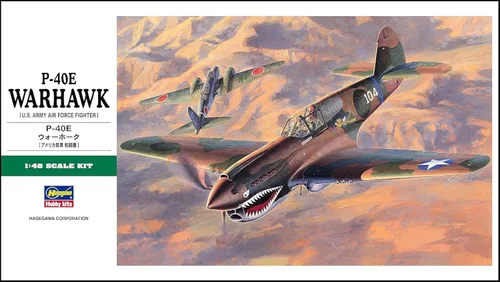 Miniatura 2 de Hasegawa 1/48 P-40E Warhawk