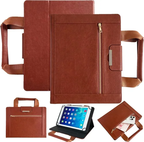 Miniatura 15 de Dteck Funda universal para tablet de 7.9 a 8.4 pulgadas, funda plegable de piel con tapa para Onn de 8 pulgadas, Samsung Galaxy Tab 8.0 pulgadas 8.4