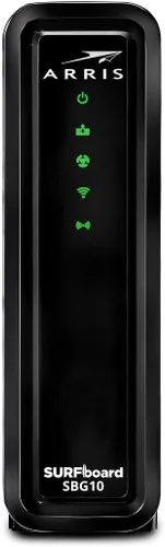 Miniatura 2 de Arris (SBG10) - Combo de módem y enrutador por cable - DOCSIS 3.0 16 x 4 Gigabit y WiFi AC1600
