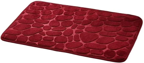 Miniatura 9 de Alfombra antideslizante antideslizante con relieve de Adoquines, Felpudo De Espuma Viscoelástica para Baño, Lavabo, Ducha Y Habitación Alfombras