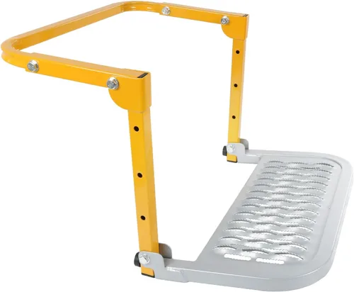 DICMIC Escalón de neumático plegable y resistente para camión, SUV y RV, ajustable, se adapta a la mayoría de neumáticos de 10.2 a 14.4 pulgadas,