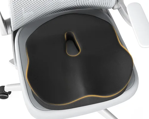 Miniatura 9 de Cojín de Asiento, X Grande para Silla de Oficina para Alivio del Dolor de Ciática, Almohadillas de Espuma Viscoelástica Ergonómicas para Coche