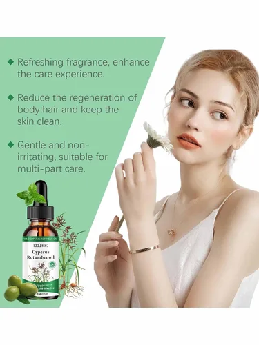 Miniatura 5 de Generic Aceite de Cyperus Rotundus, aceite de depilación natural para todo tipo de piel, 2.0 fl oz (1)