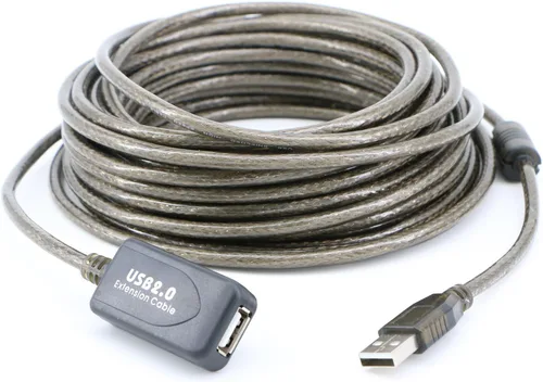 Miniatura 4 de Cable de extensión USB 2.0 A macho a hembra de alta velocidad 480 Mbps (30 pies)