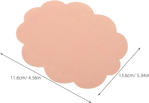 Miniatura 2 de 20pcs Skin Color Elastic Fabric Thigh Inner Anti Chafing Stickers, Sweat-Resistant Leg Anti Friction Pads for Women, Multi-use Invisible Protection