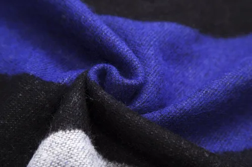 Miniatura 212 de Urban CoCo Poncho de colores para mujer, chal con frente abierto, color en bloques