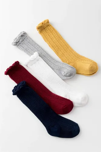 Miniatura 5 de Jastore 5 pares3 pares de calcetines de algodón unisex para bebé y niño