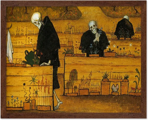 Miniatura 39 de Poster Master Póster de fotografía vintage, impresión gótica retro, regalo para artista, amigo, Halloween, familia espeluznante, disfraz extraño