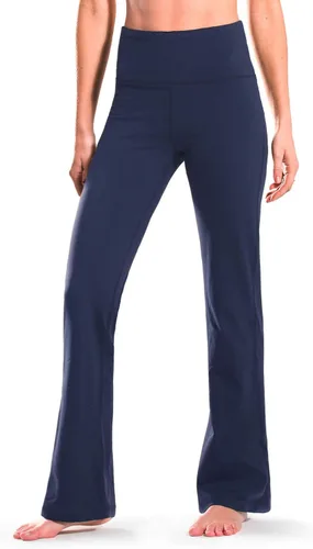 Miniatura 53 de Safort Pantalones de yoga con entrepierna de 28" 30" 32" 34"más amplios en la parte inferior para botas altas, 4 bolsillos, UPF50+