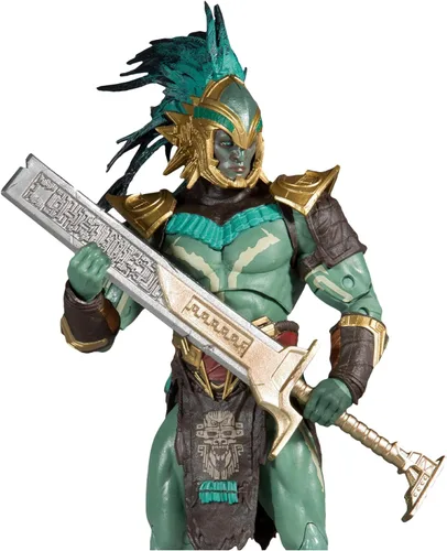 Miniatura 5 de McFarlane Toys Mortal Kombat Kotal Kahn - Figura de acción de 7 pulgadas con accesorios