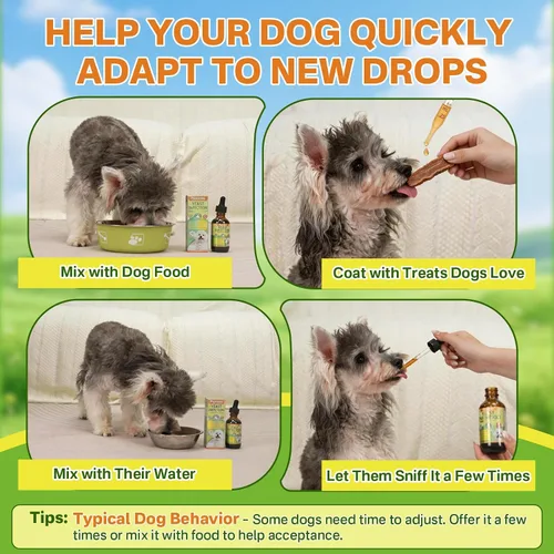 Miniatura 7 de puyrzoe Tratamiento natural de infección por levaduras para perros, picazón en las orejas, piel, patas y alivio de alergias, tratamiento de levadura