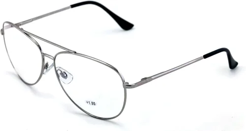 Miniatura 7 de Gafas de lectura progresivas con lentes transparentes sin líneas, trifocales, con bisagra de resorte