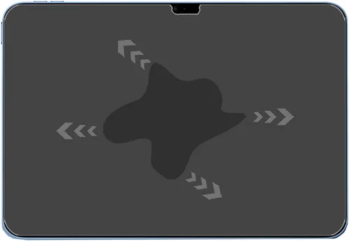 Miniatura 6 de Mr.Shield Protector de pantalla para iPad Air de 11 pulgadas M3 2025 y M2 2024 [vidrio templado] [2 unidades] Protector de pantalla
