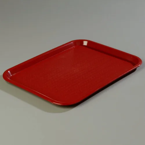Miniatura 7 de Carlisle FoodService Products CT121661 Bandeja estándar para cafetería/comida rápida, 12 x 16 pulgadas, color borgoña