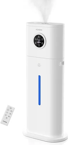 Humidificador para habitación grande, 12L/3.17 galones de llenado superior de niebla fría humidificadores silenciosos ultrasónicos para bebés y