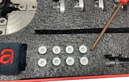 Miniatura 6 de Nova 23262 Premier Pro-Tek SuperNova 2 Kit de mandíbulas de madera con juego de mandíbula Pro-Tek de 2 pulgadas, tornillo para gusano de madera
