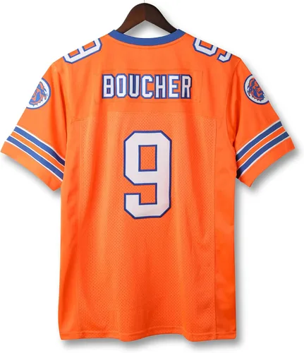 Miniatura 2 de Camiseta de fútbol de los años 90 para fiesta Bobby Boucher 9 The Waterboy Sandler 50 aniversario de la película