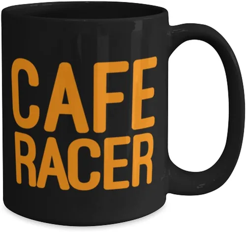 Miniatura 2 de CAFE RACER Taza de café 15oz, negro
