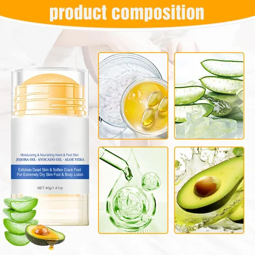 Miniatura 3 de Crema de urea 60% hidratante en barra para el cuidado de los pies, nueva crema hidratante y antigrietas para pies secos y agrietados, loción