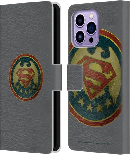 Miniatura 22 de Head Case Designs Funda de piel con licencia oficial de Superman DC Comics con logotipos negros y rojos compatible con Apple iPhone 11