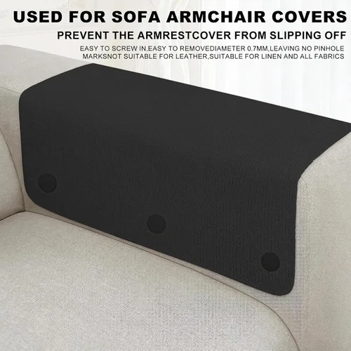 Miniatura 5 de Alfileres de tapicería para fundas de techo, alfileres o soportes para falda de cama, pasadores para sujetar la falda de cama en su lugar para Negro