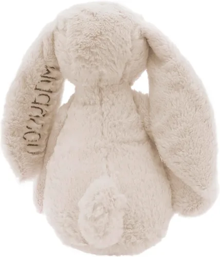 Miniatura 3 de Conejo de peluche súper suave personalizado - Juguetes de animal de peluche para niños - Regalo personalizado con nombre bordado en la oreja