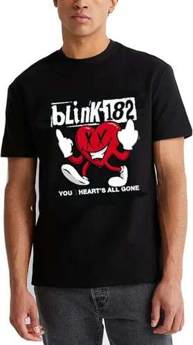 Miniatura 2 de Blink-182 Camiseta de manga corta para hombre con gráfico Your Heart's All Gone - por Blink 182